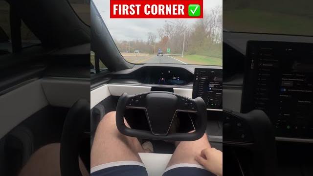 ️*trusts tesla autopilot* ️ immediate regret almost crashes ️ would you trust this⁉️ #shorts ️*trusts tesla autopilot* ️ immediate regret almost crashes ️ would you trust this⁉️ #shorts