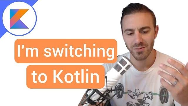 I'm switching to kotlin I'm switching to kotlin