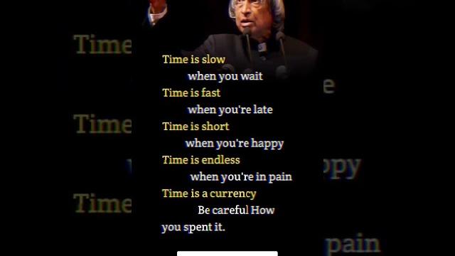 Apj abdul kalam motivational quotes #time #motivation Apj abdul kalam motivational quotes #time #motivation