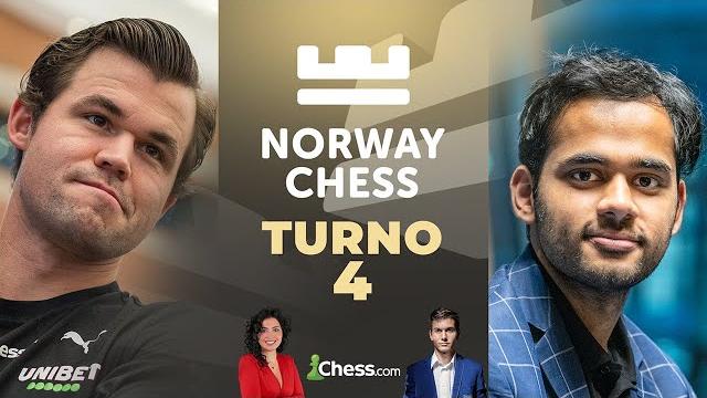 Carlsen vs erigaisi, gukesh vs caruana, nakamura vs wei yi | norway chess 2025 - turno 4 Carlsen vs erigaisi, gukesh vs caruana, nakamura vs wei yi | norway chess 2025 - turno 4