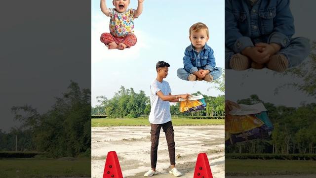 Flying crying babies catching vs cute bhabhi - funny vfx magic #trending #viralvideo #funny #bsk Flying crying babies catching vs cute bhabhi - funny vfx magic #trending #viralvideo #funny #bsk