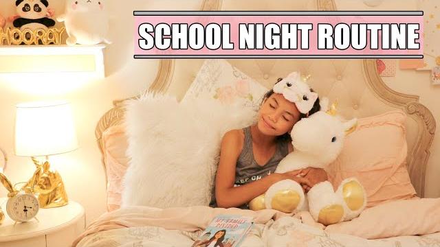 Night routine! Night routine!