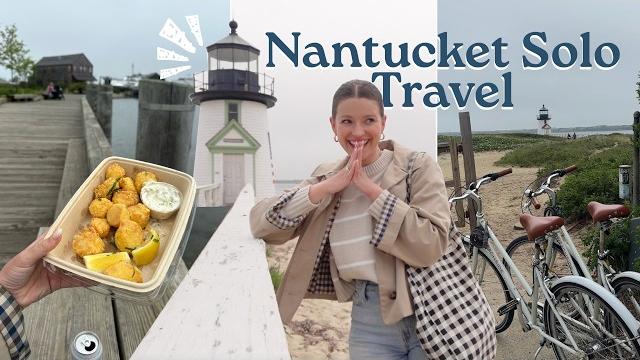 Solo travel vlog: come to nantucket with me! Solo travel vlog: come to nantucket with me!