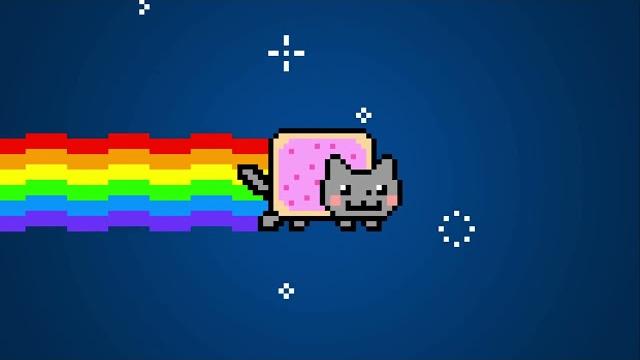 Nyan cat for 100 hours Nyan cat for 100 hours