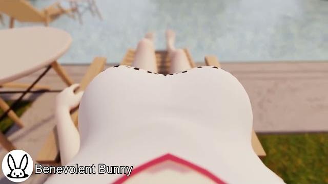 Poolside breast expansion Poolside breast expansion