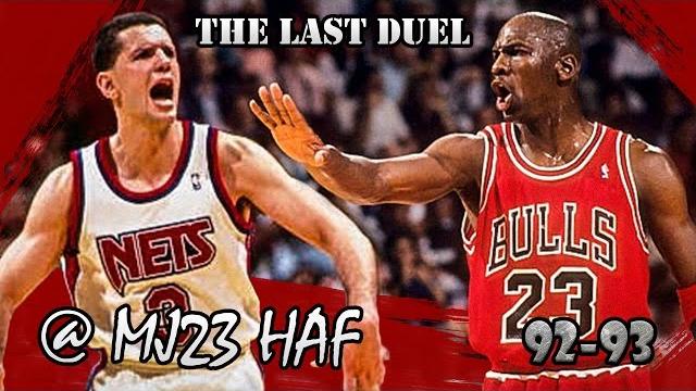 Dražen petrović last duel with michael jordan (1993.03.02) - 40pts total, insane pump fake! Dražen petrović last duel with michael jordan (1993.03.02) - 40pts total, insane pump fake!
