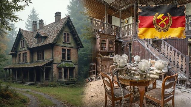 This abandoned cold war mansion hides a chilling past This abandoned cold war mansion hides a chilling past