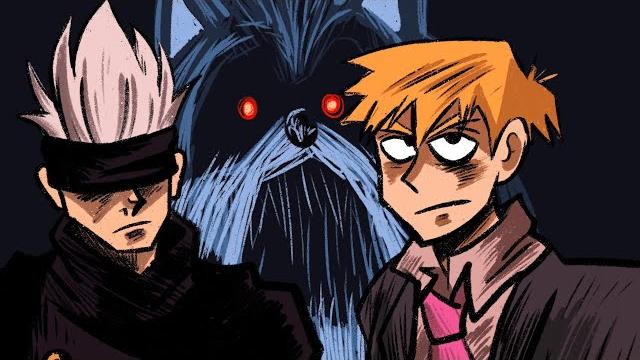Reigen & gojo vs sonic.exe Reigen & gojo vs sonic.exe