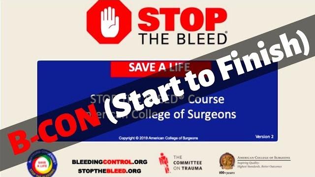 Stop the bleed (full course) Stop the bleed (full course)