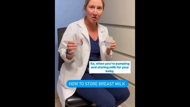 How to store breast milk How to store breast milk