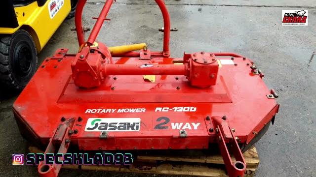 Японская роторная косилка. Японская роторная косилка.