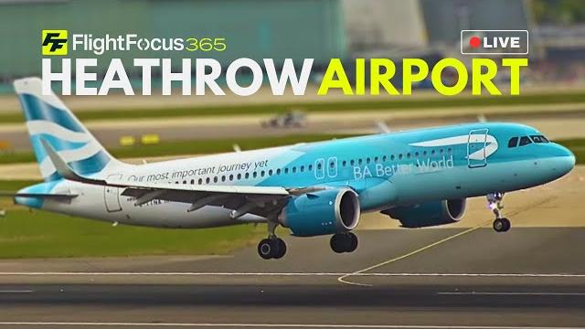 Heathrow airport live - wednesday 4th june 2025 Heathrow airport live - wednesday 4th june 2025