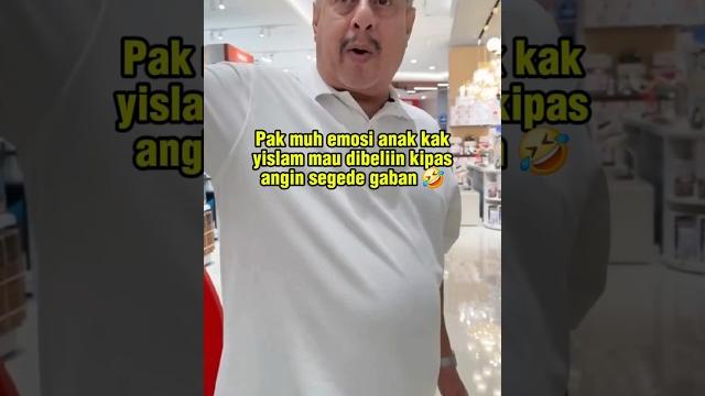 Pak muh emosi anak kak yislam mau dibeliin kipas #pakmuh #fadiljaidi #kakyislam #miskahshafa Pak muh emosi anak kak yislam mau dibeliin kipas #pakmuh #fadiljaidi #kakyislam #miskahshafa