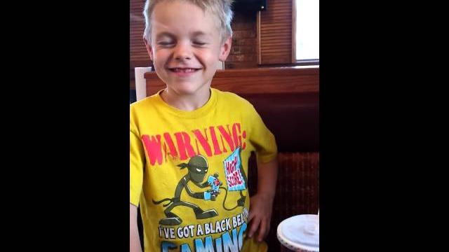 Never let dads take kids to dinner alone Never let dads take kids to dinner alone