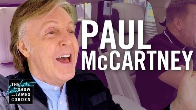 Paul mccartney carpool karaoke Paul mccartney carpool karaoke