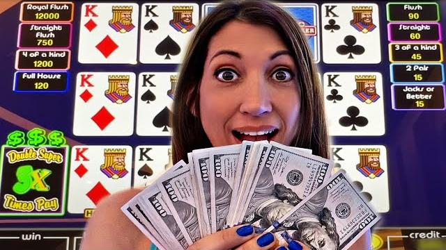 Omg!! video poker jackpot - times two! Omg!! video poker jackpot - times two!