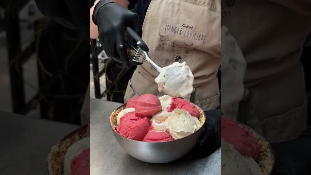 Bear ice cream tart #shorts Bear ice cream tart #shorts