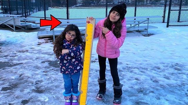 Sally wants to be taller & play at playground Sally wants to be taller & play at playground