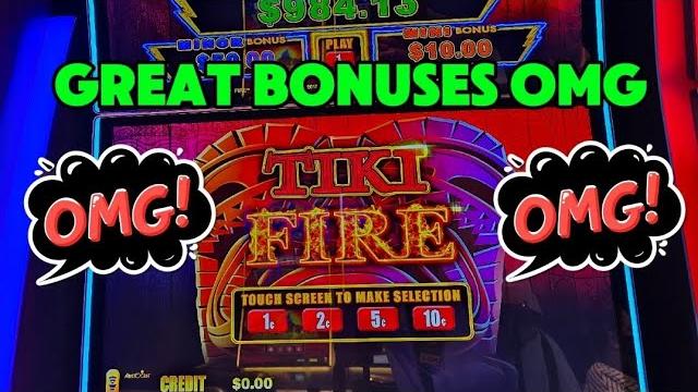 Great bonuses omg tiki fire lightning link slot machine #slots #casino #slotmachine #jackpot Great bonuses omg tiki fire lightning link slot machine #slots #casino #slotmachine #jackpot