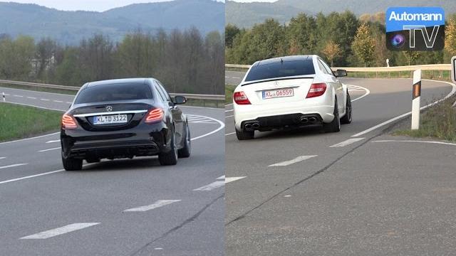 Mercedes-amg c63 new vs. old - race & sound (60fps) Mercedes-amg c63 new vs. old - race & sound (60fps)
