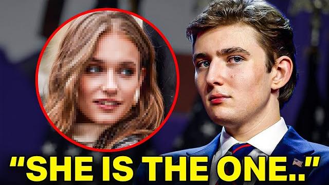 Try not to gag when you see barron's girlfriend Try not to gag when you see barron's girlfriend