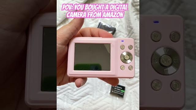 Pov: you bought a digital camera from amazon #youtuber #youtube #influencer #amazon #unboxing Pov: you bought a digital camera from amazon #youtuber #youtube #influencer #amazon #unboxing