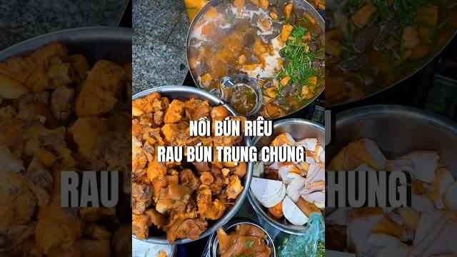 Nồi bún riêu rau bún trụng chung | khải khám phá #khaikhampha #foodreview #review #lifestyle #fyp Nồi bún riêu rau bún trụng chung | khải khám phá #khaikhampha #foodreview #review #lifestyle #fyp