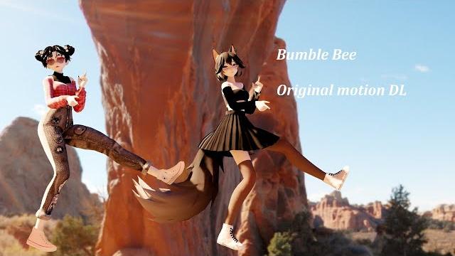 { mmd \ original motion dl } bumble bee { mmd \ original motion dl } bumble bee