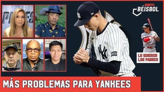 Yankees se quedan sin cerrador por 6 semanas. jarren duran en la mira de los padres | espn beisbol Yankees se quedan sin cerrador por 6 semanas. jarren duran en la mira de los padres | espn beisbol