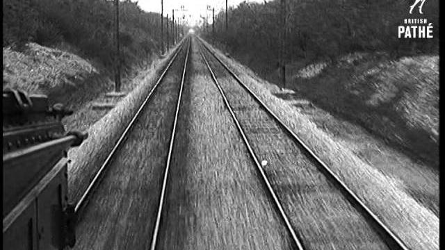 Italy opens new electrified line (1939) Italy opens new electrified line (1939)