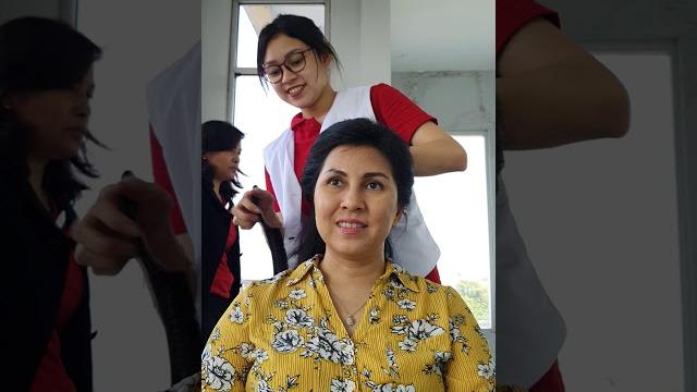 Kak gaby the first sanggul Kak gaby the first sanggul