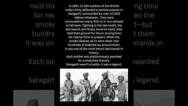 The heroic last stand of 21 sikh soldiers vs 10,000 afghan #hero #history #heroic #war #military The heroic last stand of 21 sikh soldiers vs 10,000 afghan #hero #history #heroic #war #military