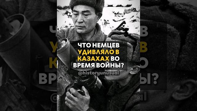 Что немцев удивляло в казахах во время войны? Что немцев удивляло в казахах во время войны?