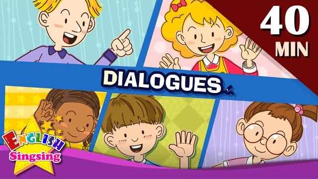Good morning+more kids dialogues | learn english for kids | collection of easy dialogue Good morning+more kids dialogues | learn english for kids | collection of easy dialogue