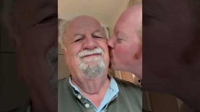 The kiss #daddy #agegap #gay The kiss #daddy #agegap #gay
