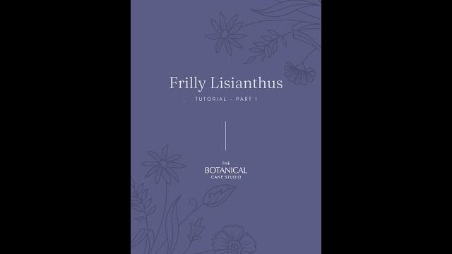 Frilly lisianthus #shorts tutorial - part 1 Frilly lisianthus #shorts tutorial - part 1