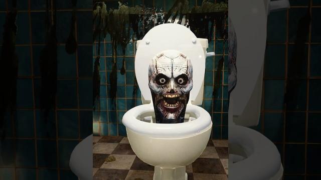 Skibidi toliet became a zombie #shorts Skibidi toliet became a zombie #shorts
