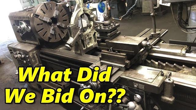 Machine shop auction: bidding day Machine shop auction: bidding day