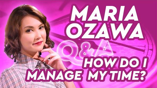 Maria ozawa | q&a: how do i manage my time? Maria ozawa | q&a: how do i manage my time?