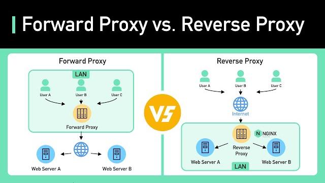 Proxy vs reverse proxy (real-world examples) Proxy vs reverse proxy (real-world examples)