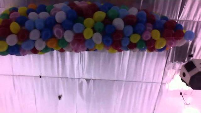 Ajax new year baloon drop Ajax new year baloon drop