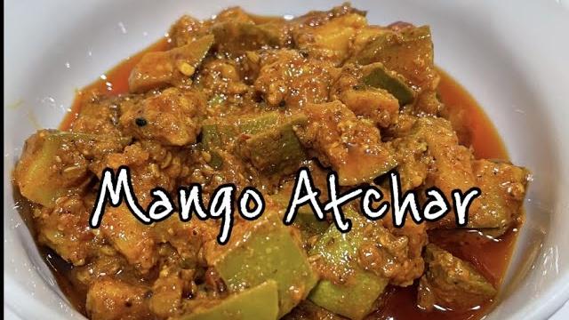 Easy homemade mango atchar | @capemalaycooking Easy homemade mango atchar | @capemalaycooking
