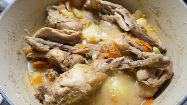 Lapin au vin blanc || 料理實驗室首部曲之法式白酒燉兔肉 Lapin au vin blanc || 料理實驗室首部曲之法式白酒燉兔肉