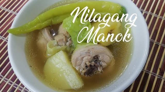 Nilagang manok (boiled chicken soup) Nilagang manok (boiled chicken soup)