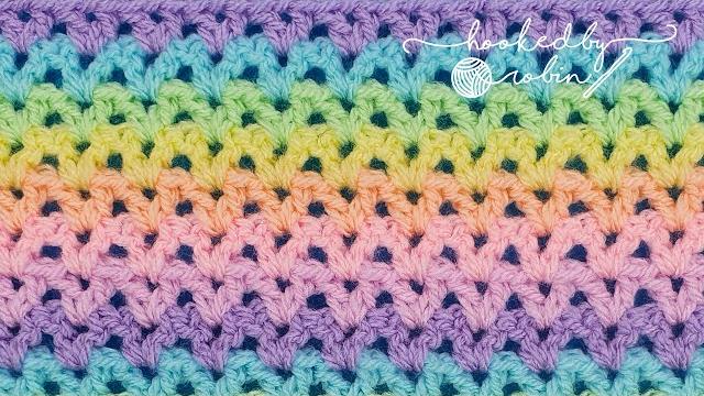 How to crochet the v stitch (super fast stitch!) How to crochet the v stitch (super fast stitch!)