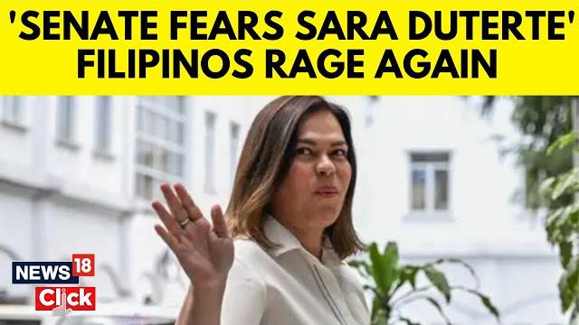 Senate fears sara duterte: filipinos rage again over power moves | duterte case trial | n18g Senate fears sara duterte: filipinos rage again over power moves | duterte case trial | n18g