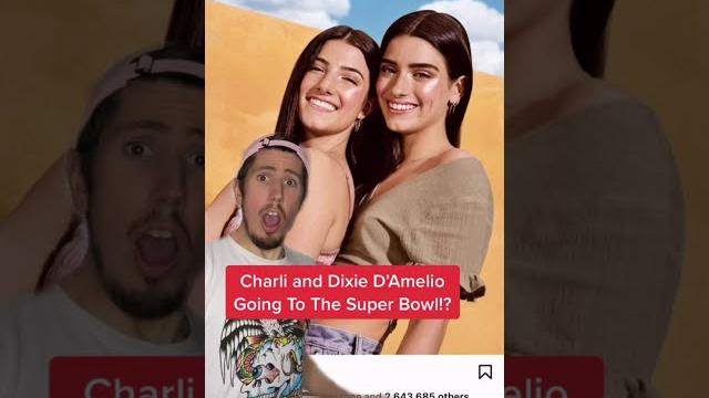 Charli and dixie d’amelio going to the super bowl!? Charli and dixie d’amelio going to the super bowl!?