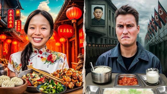 Китай vs северная корея! 5 дней у опасной границы Китай vs северная корея! 5 дней у опасной границы