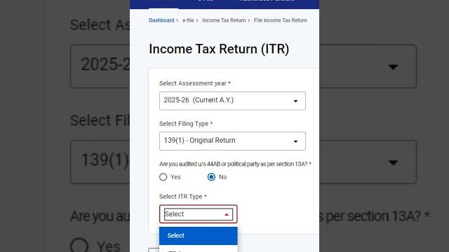 Itr-1 & itr-4 utilities now live for ay 2025-26 | income tax portal has enabled filing of itr 1 & 4 Itr-1 & itr-4 utilities now live for ay 2025-26 | income tax portal has enabled filing of itr 1 & 4