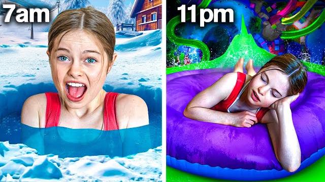 My daughter's dream vacation in alphabetical order My daughter's dream vacation in alphabetical order